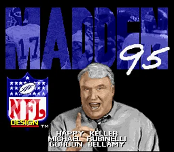 Madden NFL 95 (USA) screen shot title